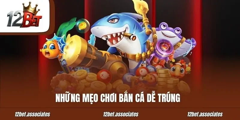 Những mẹo chơi bắn cá dễ trúng tại 12Bet